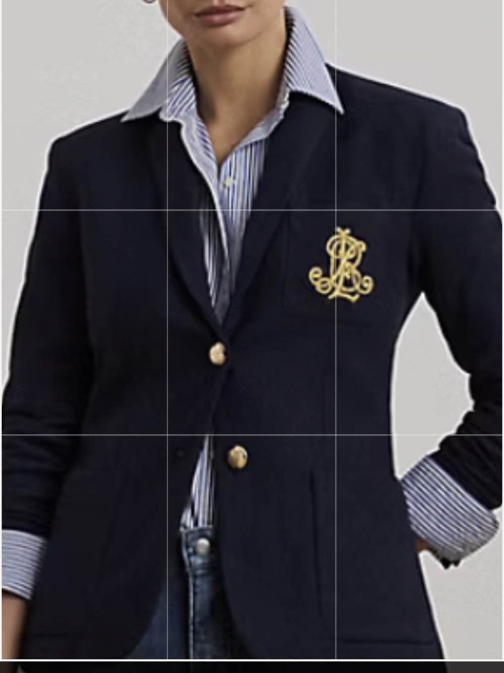RALPH LAUREN Bullion Jacquard Blazer - Picture 2 of 14